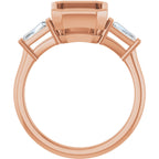 Bezel-Set Engagement Ring