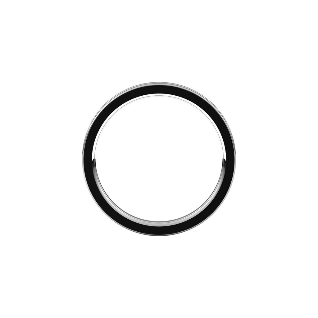 Grooved Comfort-Fit Flat Band