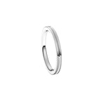 Grooved Comfort-Fit Flat Band
