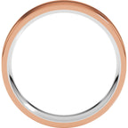 Grooved Comfort-Fit Flat Band