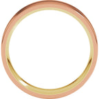 Grooved Comfort-Fit Flat Band