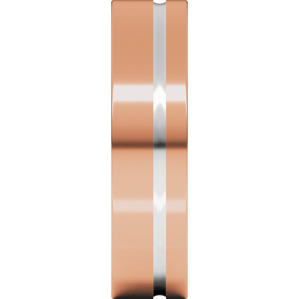 Grooved Comfort-Fit Flat Band