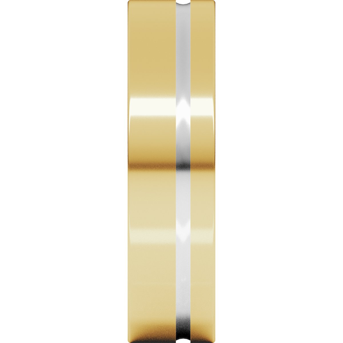 Grooved Comfort-Fit Flat Band