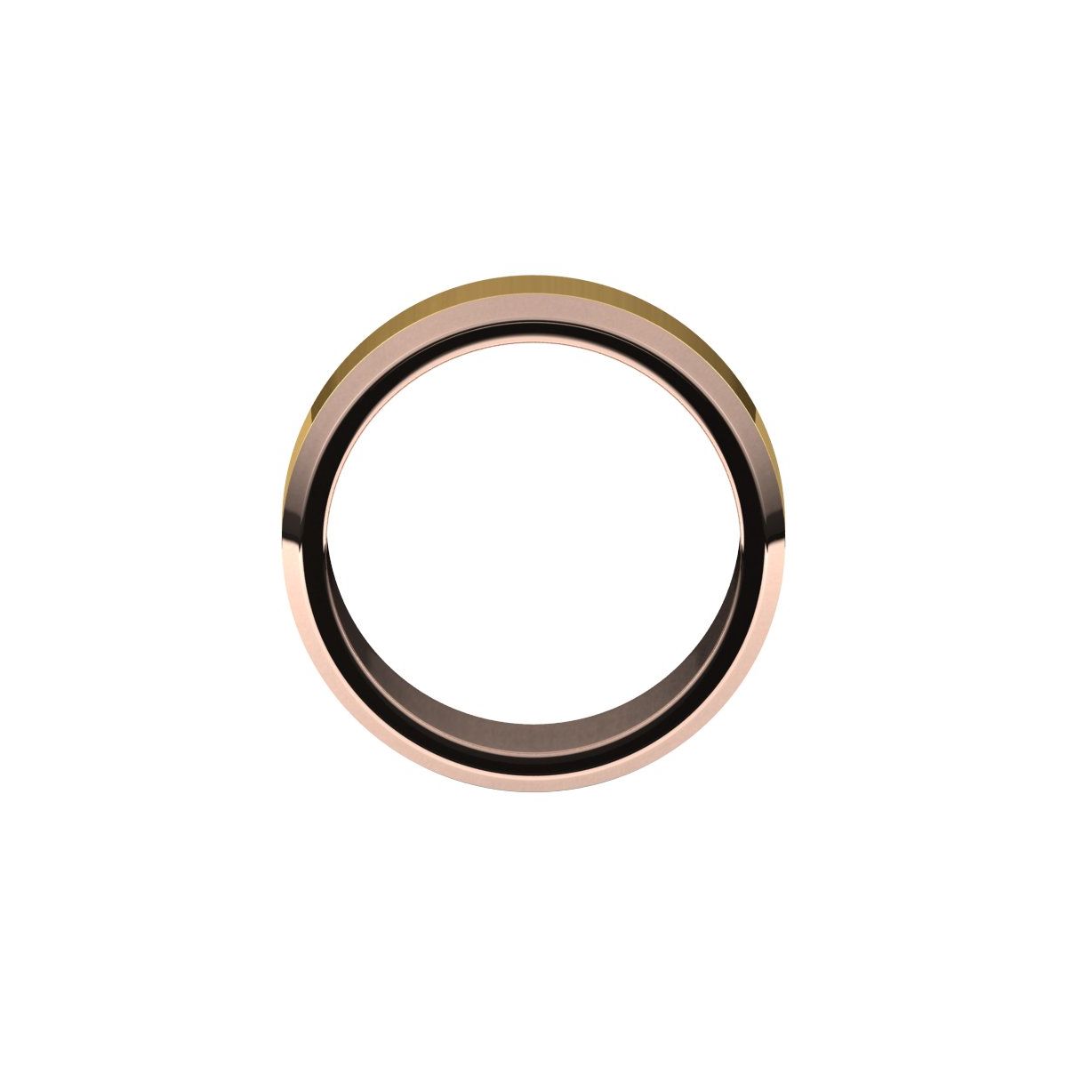 Beveled-Edge Flat Band