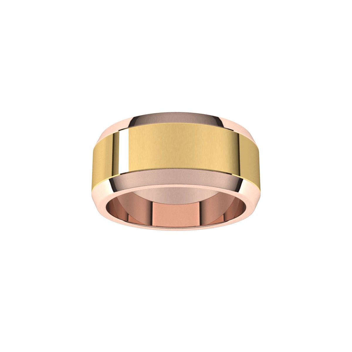 Beveled-Edge Flat Band