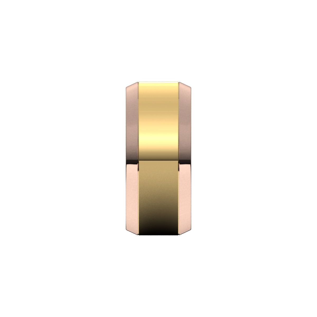 Beveled-Edge Flat Band