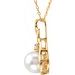 Accented Pearl Necklace