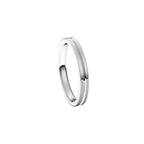 Grooved Comfort-Fit Flat Band