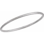 Twisted Bangle Bracelet