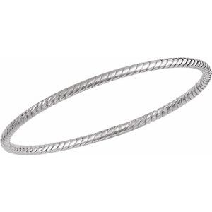 Twisted Bangle Bracelet