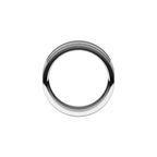 Grooved Comfort-Fit Flat Band