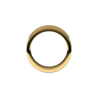 Grooved Comfort-Fit Flat Band