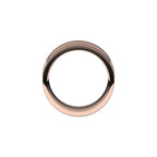 Grooved Comfort-Fit Flat Band