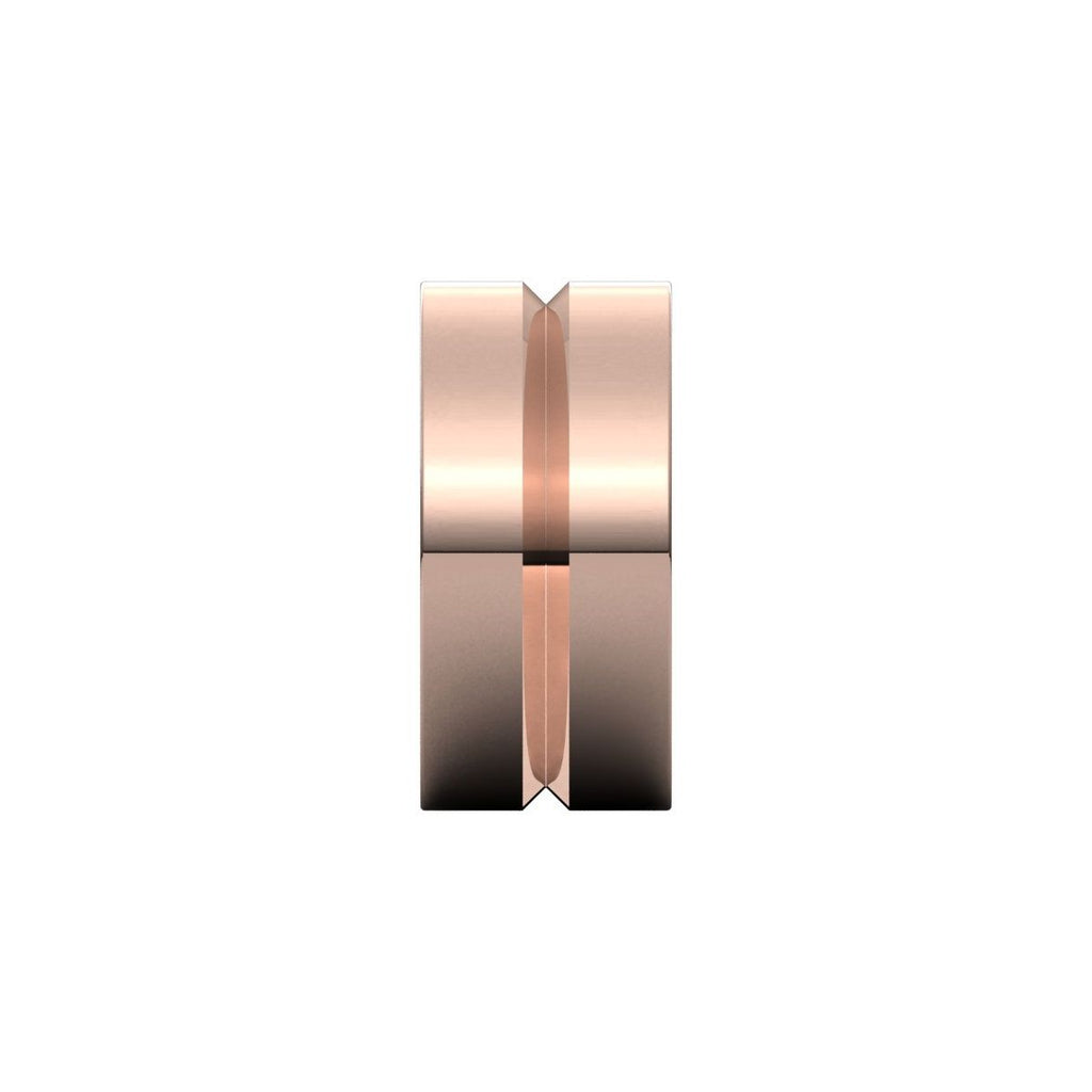 Grooved Comfort-Fit Flat Band