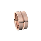 Grooved Comfort-Fit Flat Band