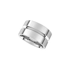 Grooved Comfort-Fit Flat Band