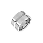 Grooved Comfort-Fit Flat Band