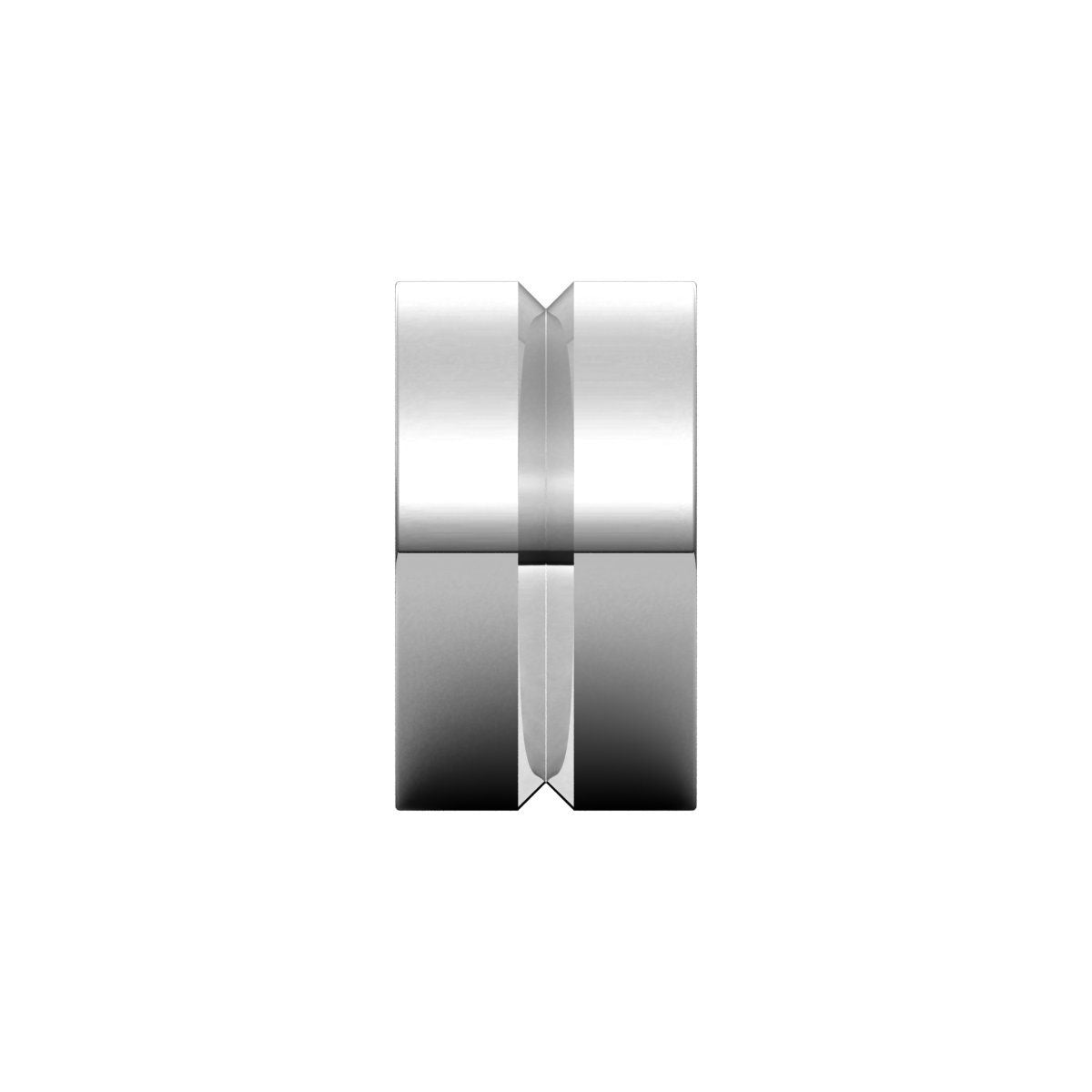 Grooved Comfort-Fit Flat Band