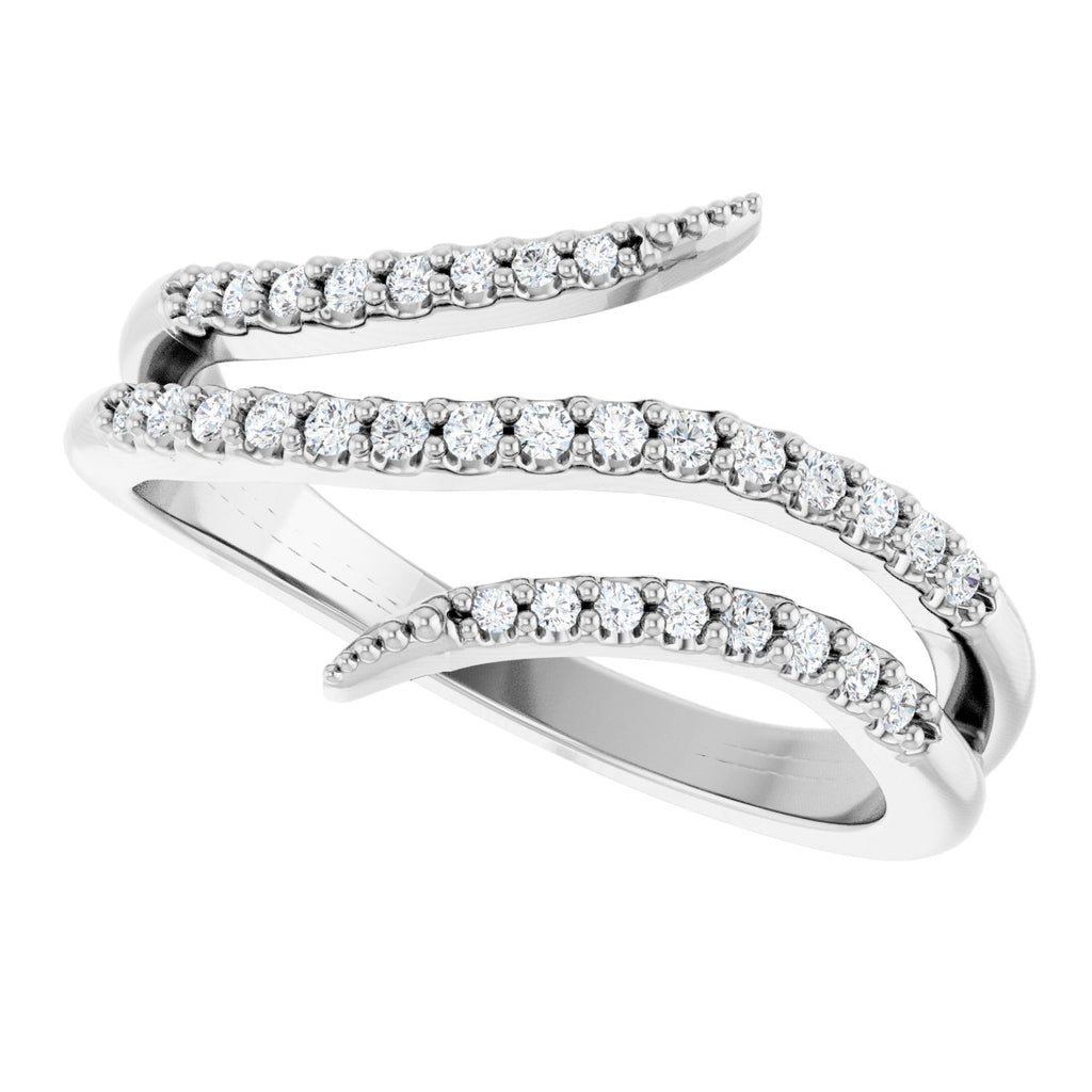 Accented Bypass Ring