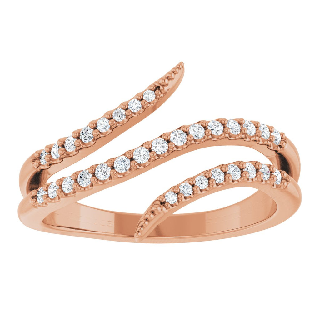 Accented Bypass Ring
