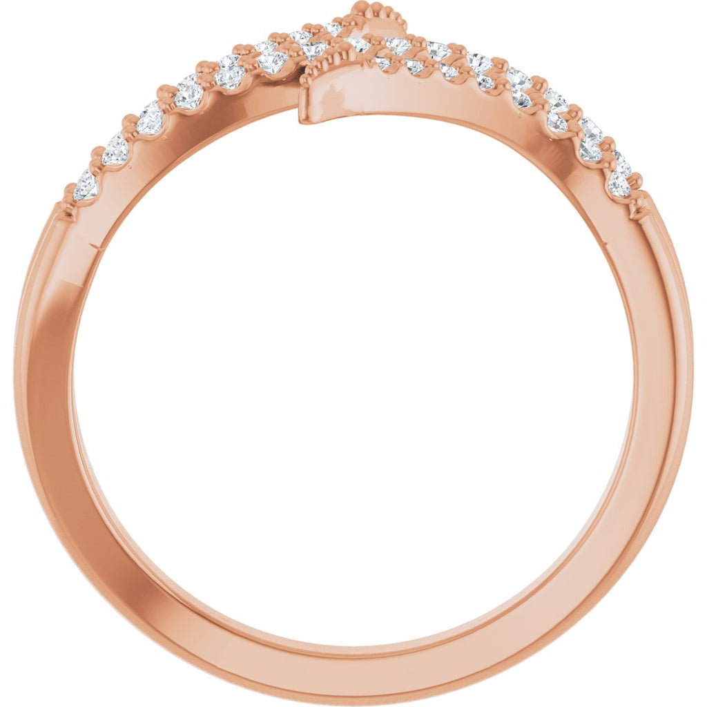 Accented Bypass Ring
