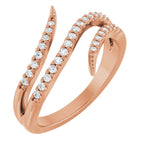 Accented Bypass Ring