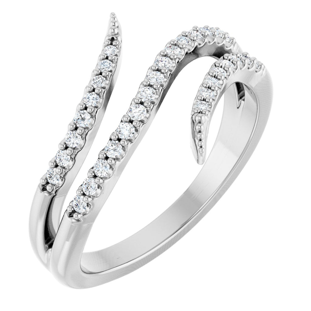 Accented Bypass Ring