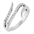 Accented Bypass Ring