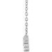 Lab-Grown Diamond Graduated Necklace