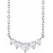 Lab-Grown Diamond Graduated Necklace