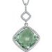 Halo-Style Necklace or Pendant