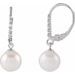 Accented Pearl Earrings