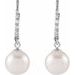 Accented Pearl Earrings