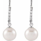 Accented Pearl Earrings