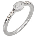 Engravable Accented Signet Ring