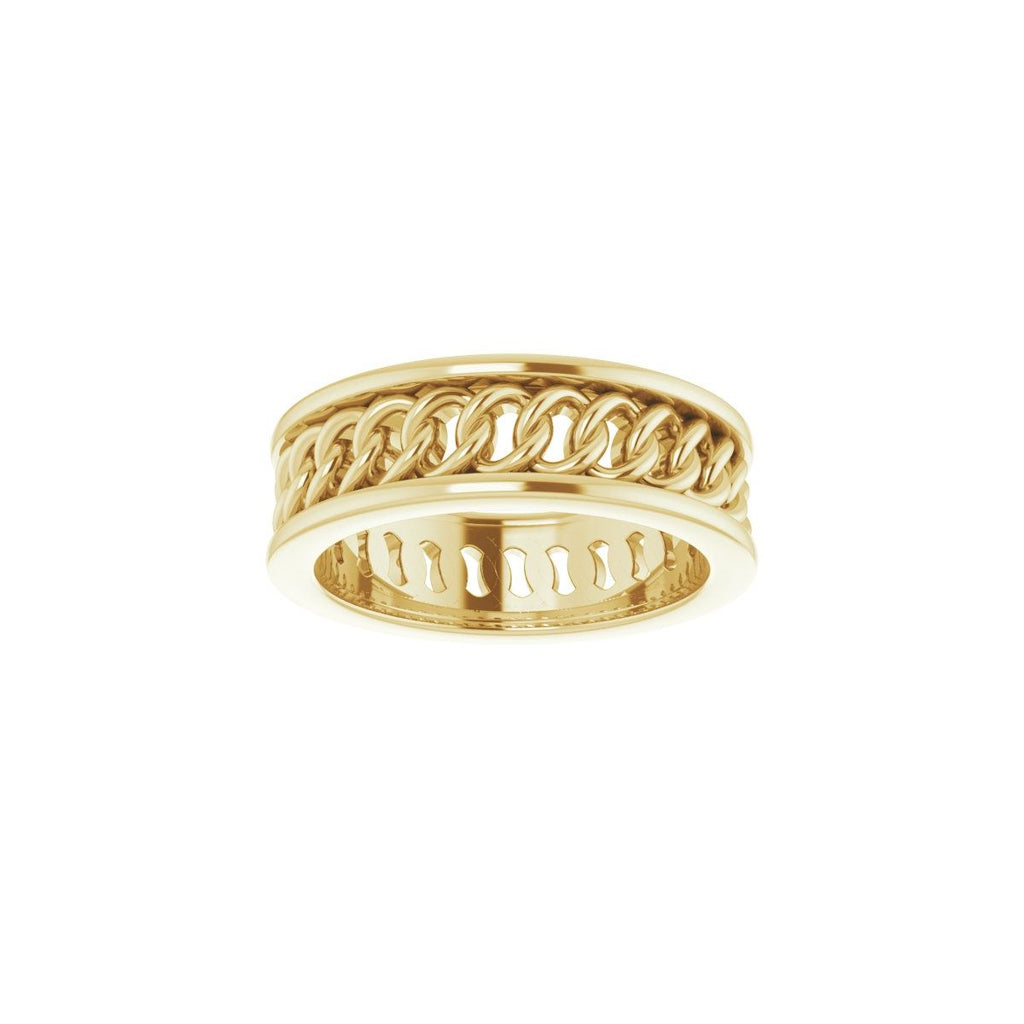 Chain Link Flat Band