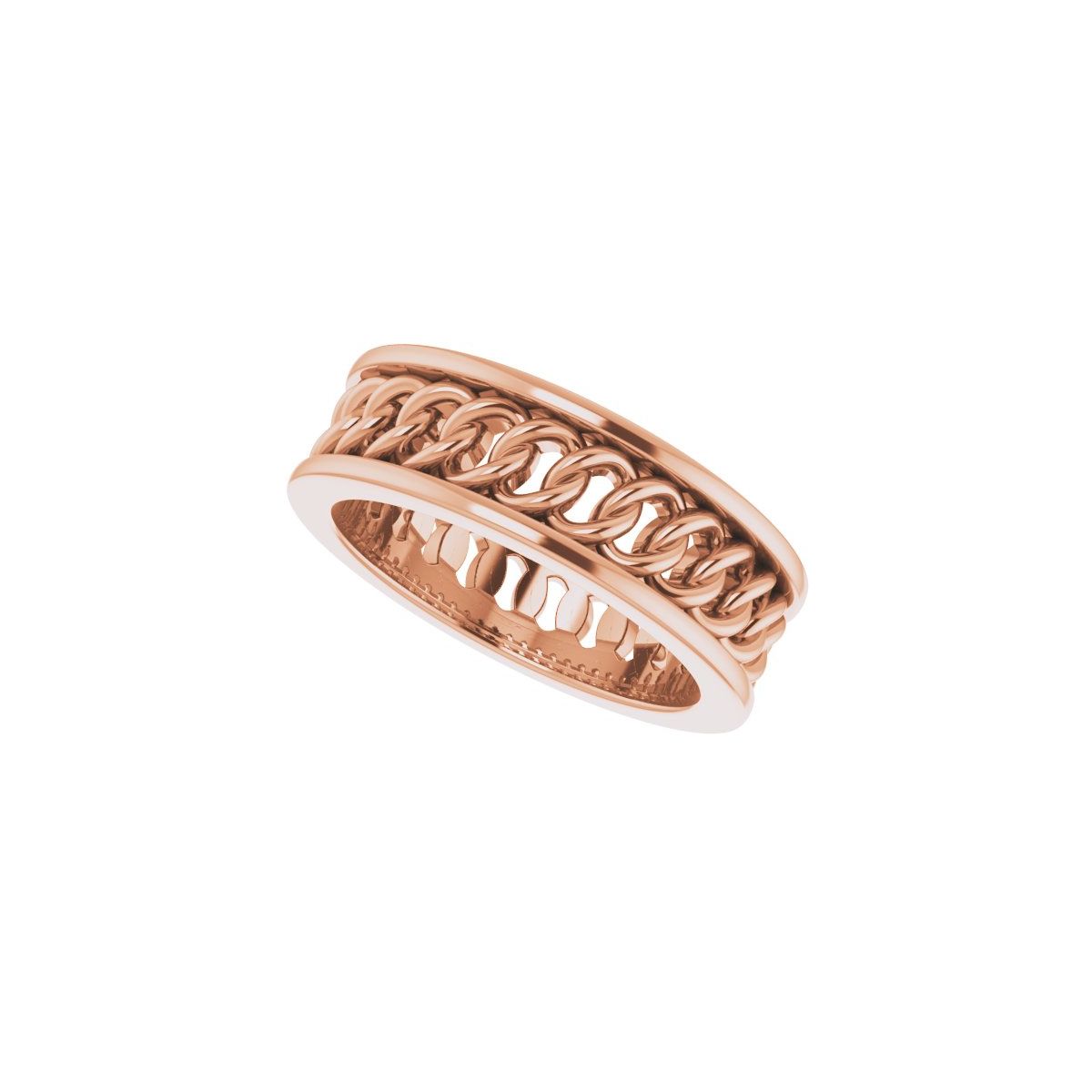Chain Link Flat Band