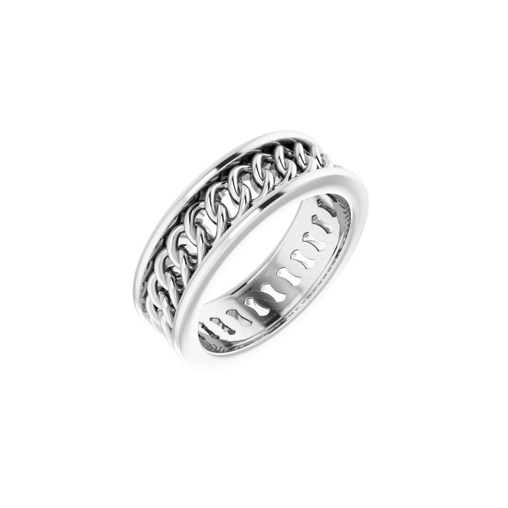 Chain Link Flat Band