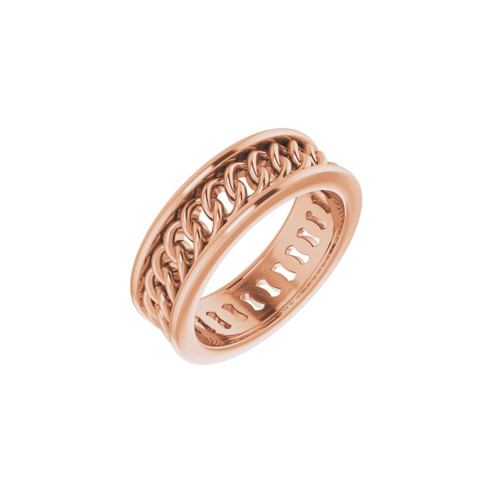 Chain Link Flat Band