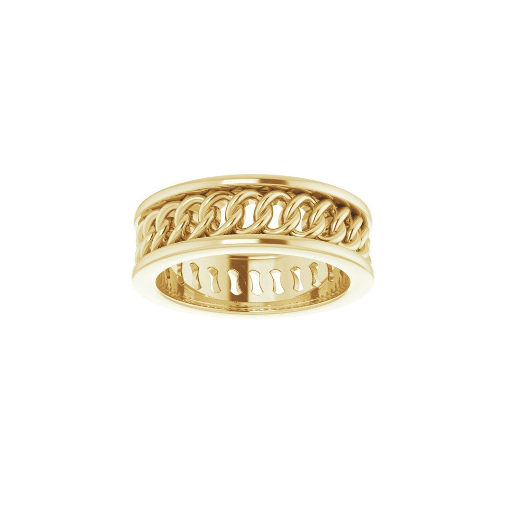 Chain Link Flat Band
