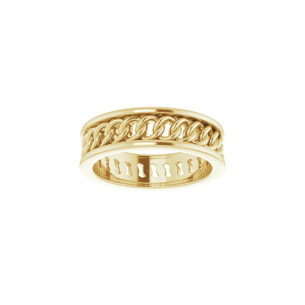Chain Link Flat Band