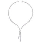 Lab-Grown Diamond Line Necklace