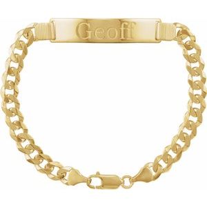 Identification Curb Bracelet