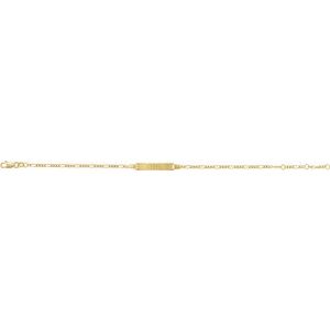 Adjustable Identification Figaro Bracelet