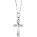 Vintage-Inspired Cross Necklace or Pendant