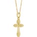 Vintage-Inspired Cross Necklace or Pendant