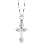 Vintage-Inspired Cross Necklace or Pendant