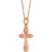 Vintage-Inspired Cross Necklace or Pendant