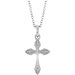 Vintage-Inspired Cross Necklace or Pendant