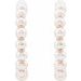 Pearl Hoop Earrings
